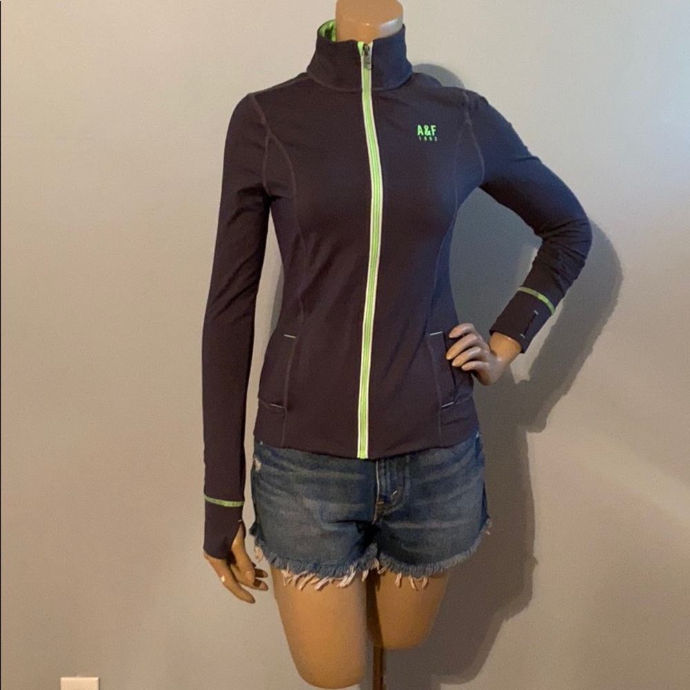 Gently used Abercrombie and Fitch Athletic Jacket